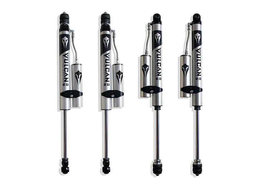 2014-2024 RAM 2500 4WD F&R VULCAN SERIES RESERVOIR SHOCKS - 2.5