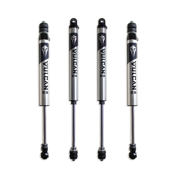 2014-2024 RAM 2500 4WD F&R VULCAN SERIES SHOCKS - 2.5" LIFT HEIGHT