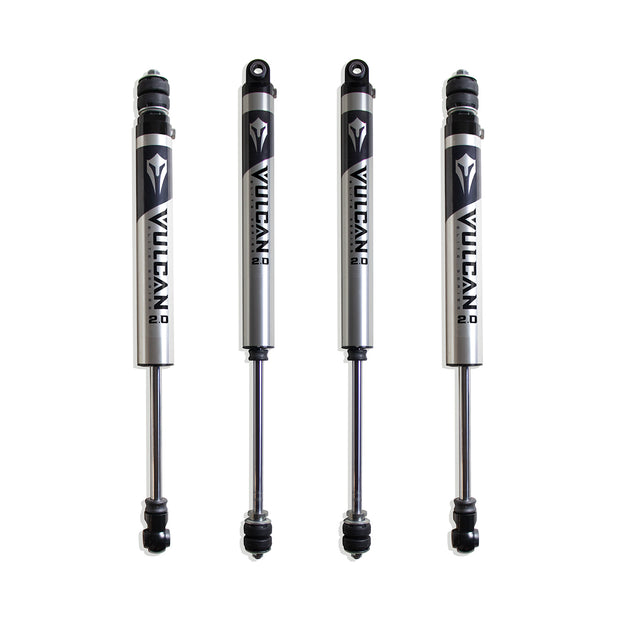 2014-2024 RAM 2500 4WD F&R VULCAN SERIES SHOCKS - 2.5" LIFT HEIGHT