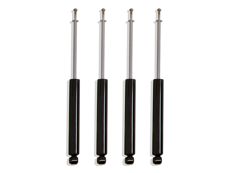 2014-2024 RAM 2500 4WD F&R MAX TRAC SHOCKS - 8" LIFT HEIGHT (FACTORY REAR AIR RIDE)