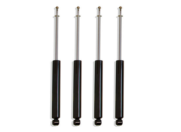 2014-2024 RAM 2500 4WD F&R MAX TRAC SHOCKS - 8" LIFT HEIGHT (FACTORY REAR AIR RIDE)