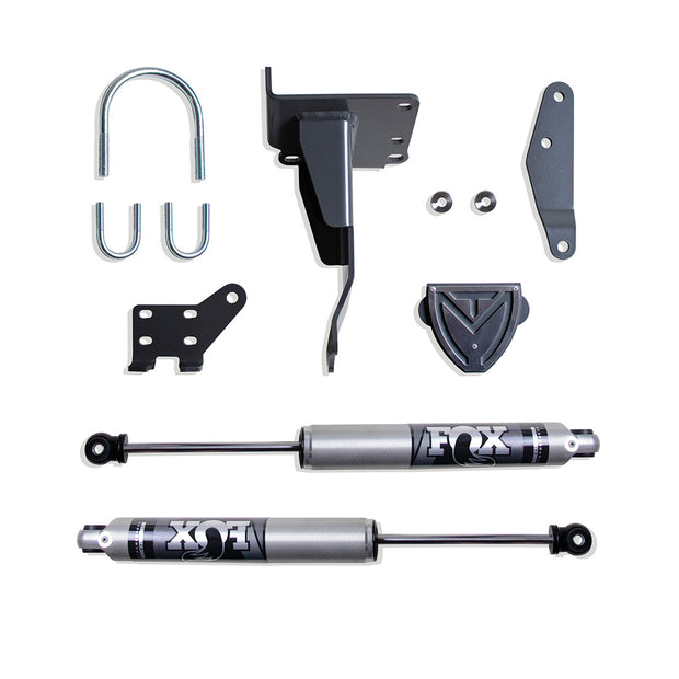 2014-2024 RAM 2500/3500 4WD DUAL STEERING STABILIZER KIT W/ FOX STABILIZERS 