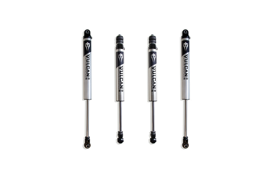 2013-2024 RAM 3500 4WD F&R VULCAN SERIES SHOCKS - 2.5" LIFT HEIGHT