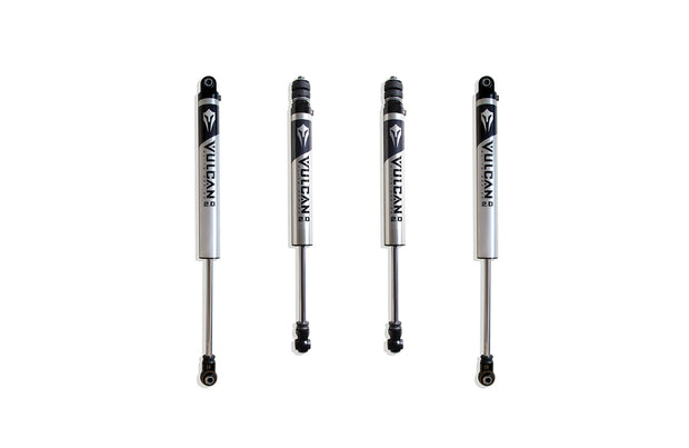 2013-2024 RAM 3500 4WD F&R VULCAN SERIES IFP SHOCKS - 4" LIFT HEIGHT (W/O FACTORY REAR AIR RIDE)