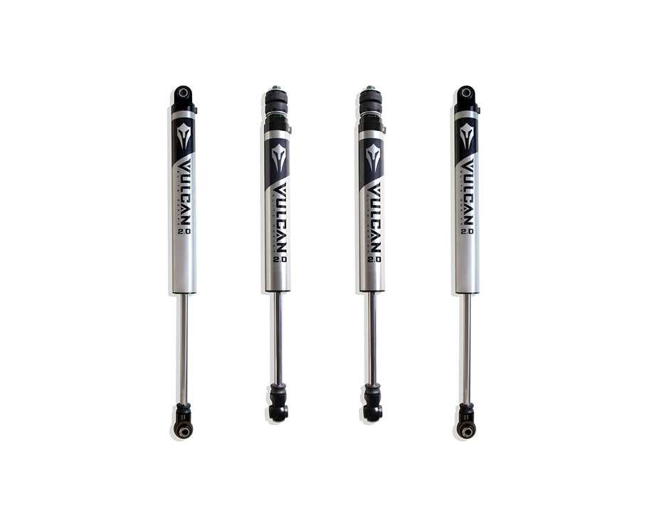 2013-2024 RAM 3500 4WD F&R VULCAN SERIES IFP SHOCKS - 6" LIFT HEIGHT (W/O FACTORY REAR AIR RIDE)