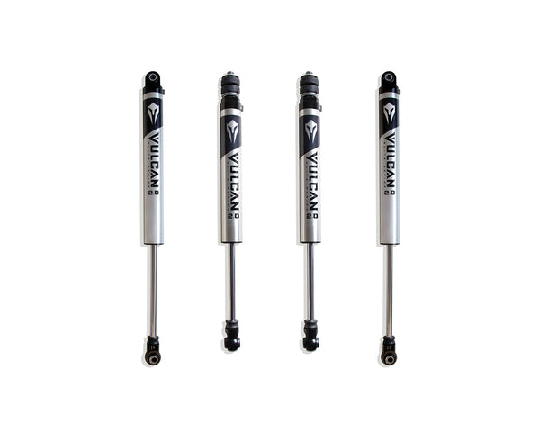2013-2024 RAM 3500 4WD F&R VULCAN SERIES IFP SHOCKS - 6" LIFT HEIGHT (W/O FACTORY REAR AIR RIDE)