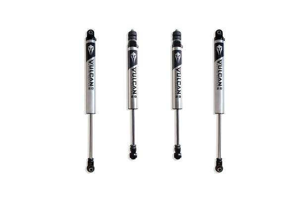 2013-2024 RAM 3500 4WD F&R VULCAN SERIES IFP SHOCKS - 8" LIFT HEIGHT (W/O FACTORY REAR AIR RIDE)