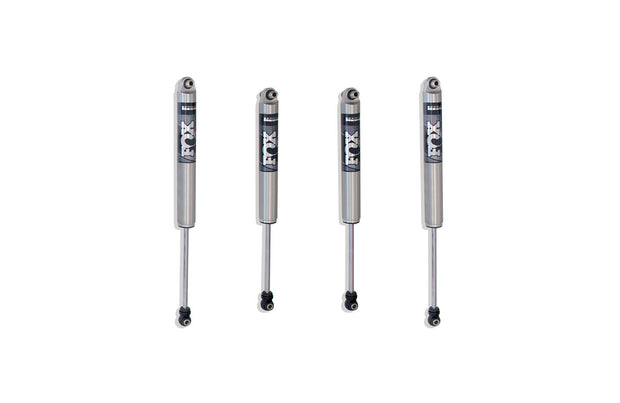 2018-2025 JEEP JL WRANGLER F&R FOX 2.0 PERFORMANCE SERIES SHOCKS - 2.5"-3" LIFT HEIGHT