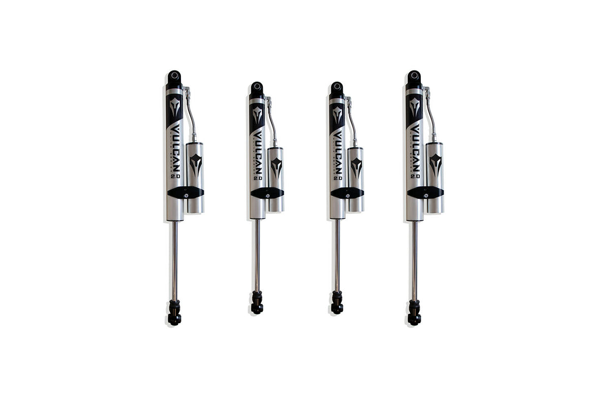 2018-2025 JEEP JL WRANGLER F&R VULCAN SERIES RESERVOIR SHOCKS - 2.5