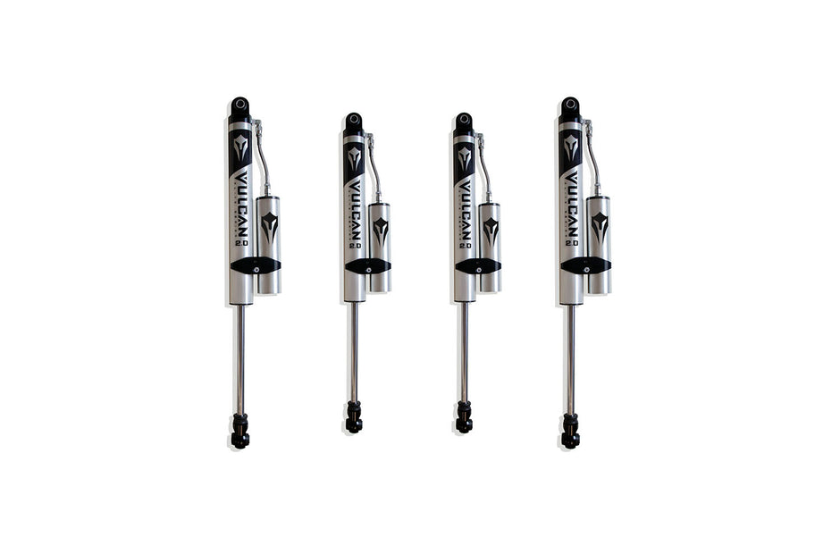 2018-2025 JEEP JL WRANGLER F&R VULCAN SERIES RESERVOIR SHOCKS - 2.5"-3" LIFT HEIGHT