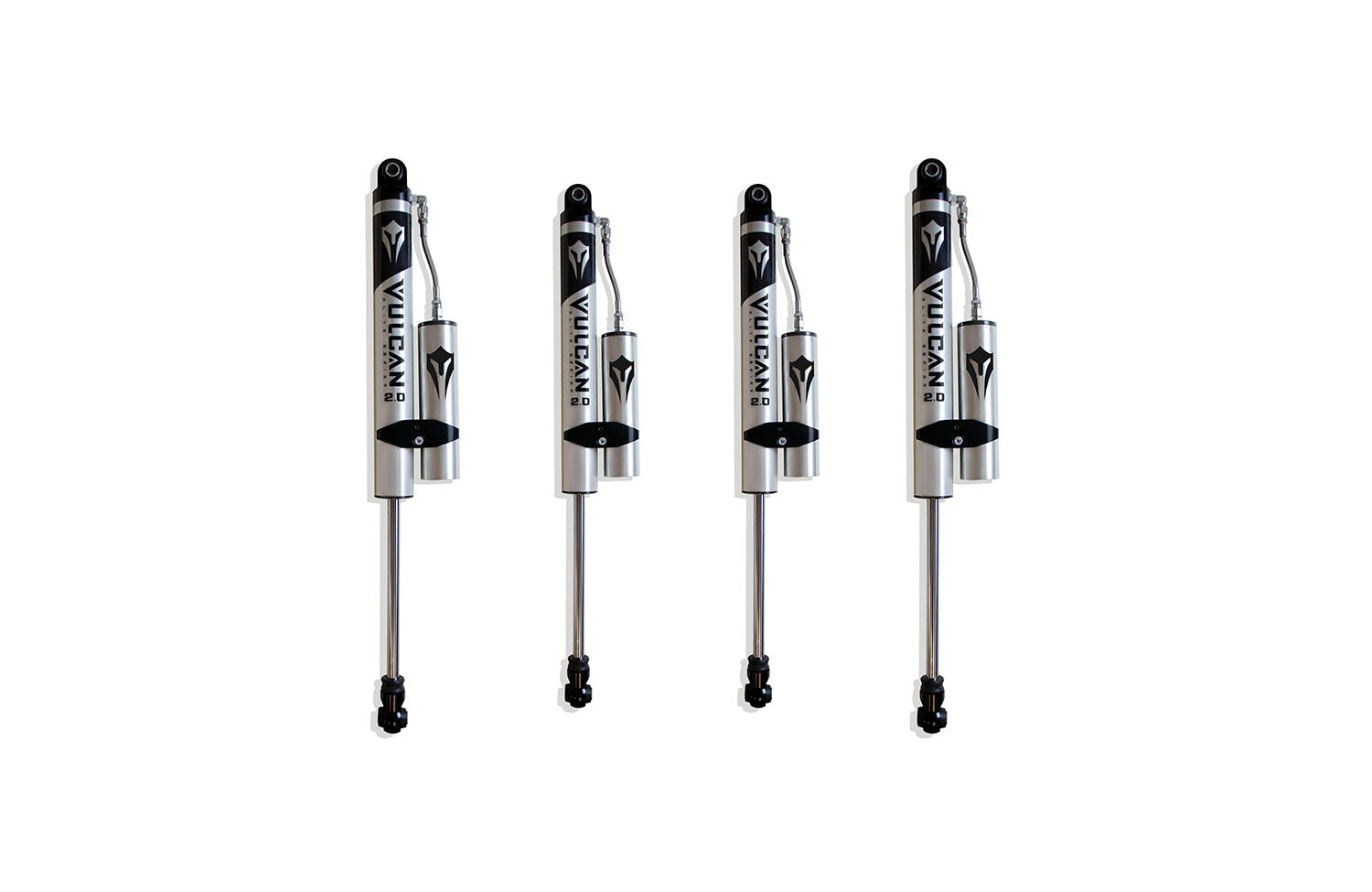2018-2025 JEEP JL WRANGLER F&R VULCAN SERIES RESERVOIR SHOCKS - 2.5