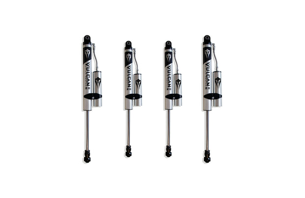 2018-2025 JEEP JL WRANGLER F&R VULCAN SERIES RESERVOIR SHOCKS - 2.5"-3" LIFT HEIGHT
