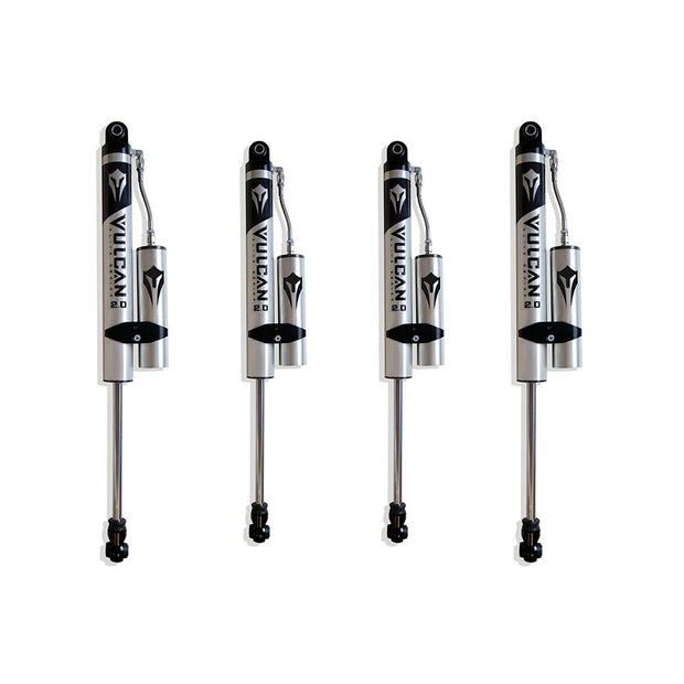 2018-2025 JEEP JL WRANGLER F&R VULCAN SERIES RESERVOIR SHOCKS - 2.5"-3" LIFT HEIGHT