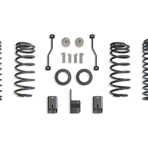 2021-2025 JEEP JL WRANGLER 4XE (HYBRID) 4" LIFT KIT (NO SHOCKS)