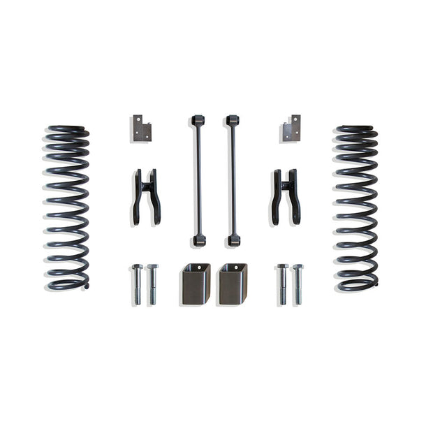 2020-2024 JEEP GLADIATOR REAR COILS, SWAY BAR LINKS, R. SHOCK EXT & MISC. BRACKETS - 3" LIFT HEIGHT (BOX 2 OF 2)