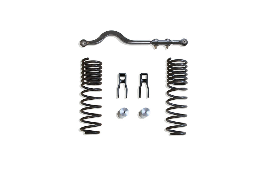 2020-2024 JEEP GLADIATOR FRONT COILS, TRAC BAR, SHOCK EXT & MISC. BRACKETS - 4.5" LIFT HEIGHT (BOX 1 OF 2)