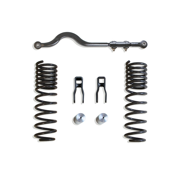 2020-2024 JEEP GLADIATOR FRONT COILS, TRAC BAR, SHOCK EXT & MISC. BRACKETS - 4.5" LIFT HEIGHT (BOX 1 OF 2)