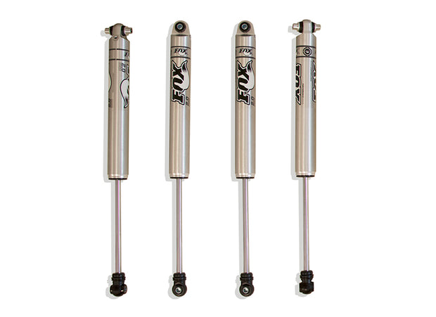 2020-2024 JEEP GLADIATOR F&R FOX 2.0 PERFORMANCE SERIES SHOCKS - 4.5" LIFT HEIGHT