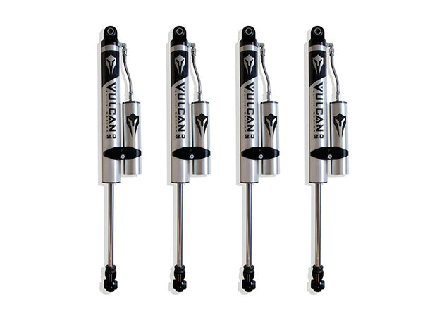 2020-2025 JEEP GLADIATOR F&R VULCAN SERIES RESERVOIR SHOCKS - 4.5" LIFT HEIGHT