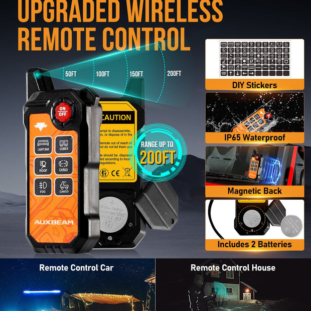 6 Gang Wireless Remote Control Only for AS-600 Switch Panel