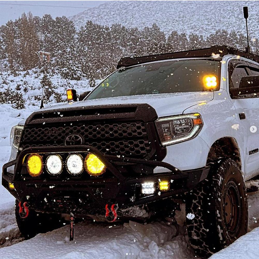 360-PRO Series | 7 Inch 230W 33332LM Custom Lens Offroad LED Driving Lights