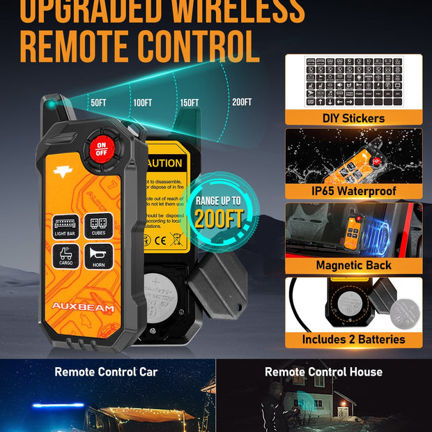 4 Gang Wireless Remote Control Only for AS-400 Switch Panel