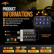 6/8 Gang LED Switch Panel, Off Road Light Controller
