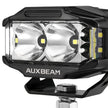 V-MAX Series | 4 Inch 72W 6960LM Combo Beam Side Shooter LED Rectangular Pod Lights with Amber DRL