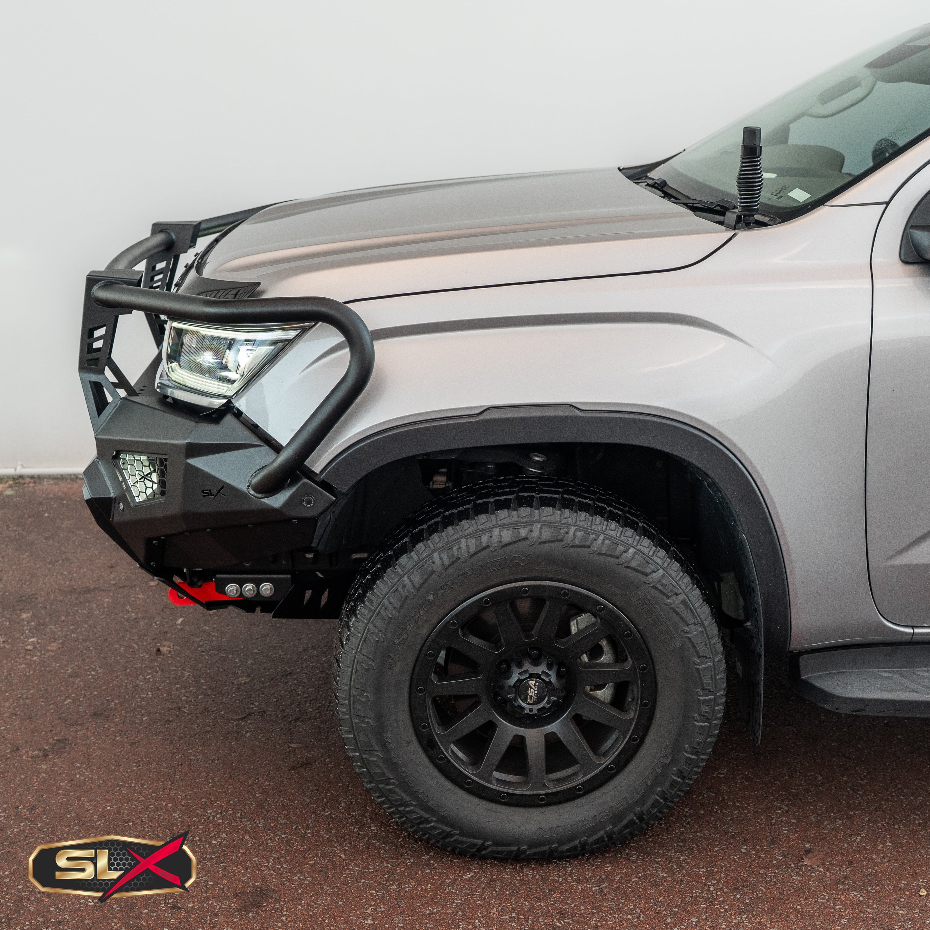 SLX Recon Bull Bar, Suitable For Volkswagen Amarok, NF 2023 on SLX Recon Bull Bar Triple loop