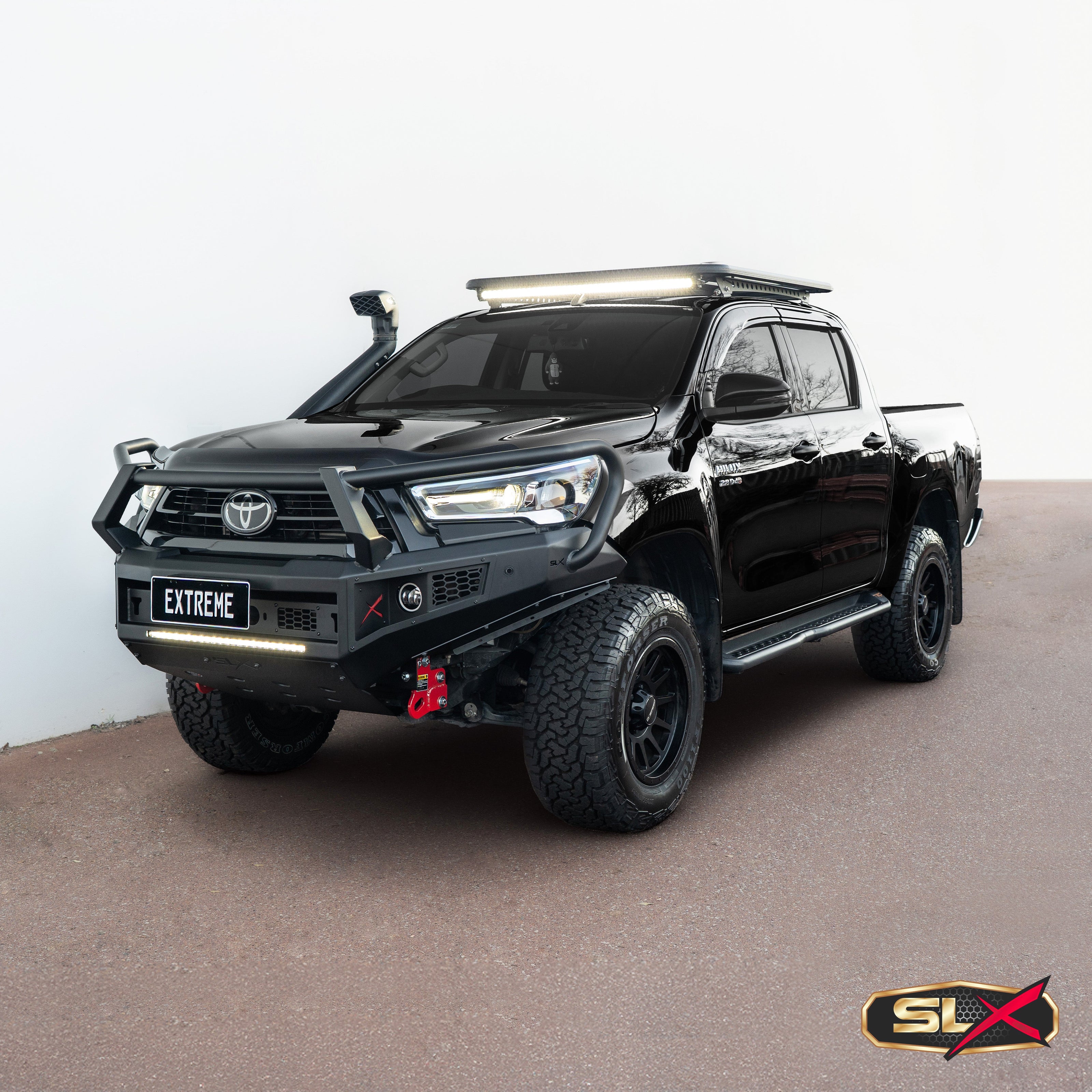 Extreme Series Bullbar X-1 Toyota Hilux 2021 SR , SR5 , 48V hilux Triple Loop
