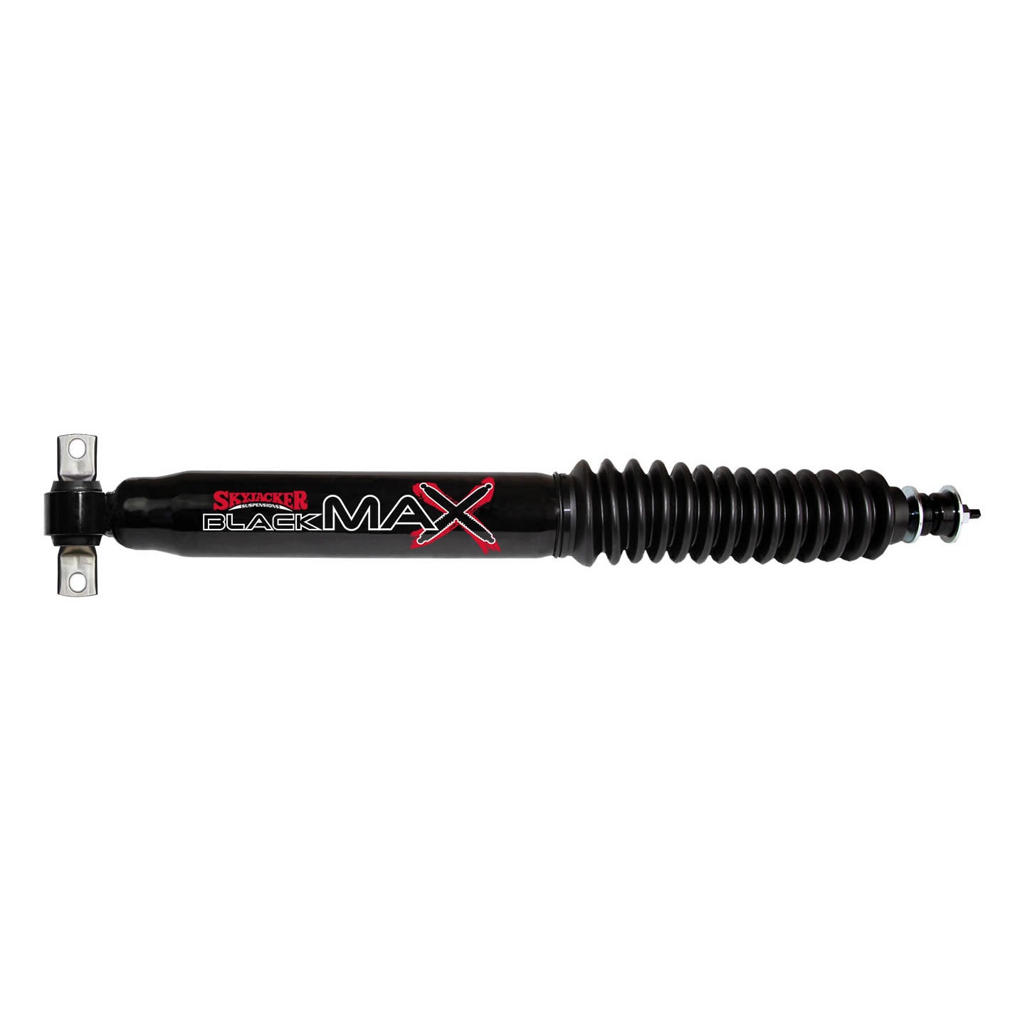 Black MAX Shock Absorber w/Black Boot 18.66 Inch Extended 11.52 Inch Collapsed 99-04 Grand Cherokee Skyjacker