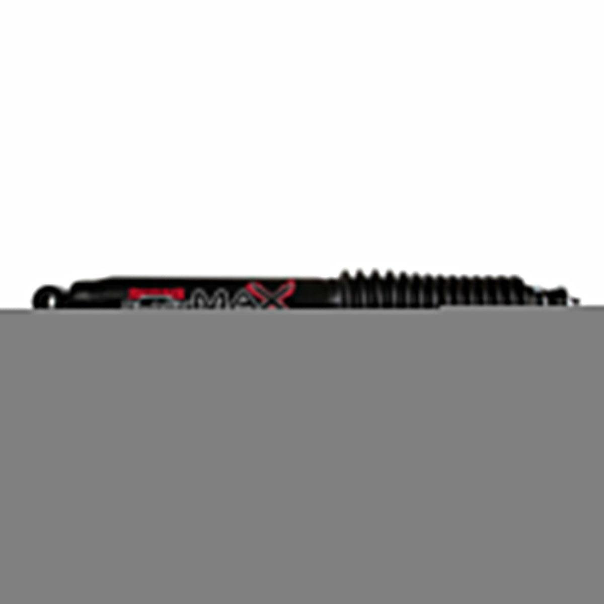 Black MAX Shock Absorber w/Black Boot 24.79 Inch Extended 14.56 Inch Collapsed 07-18 Wrangler JK Skyjacker