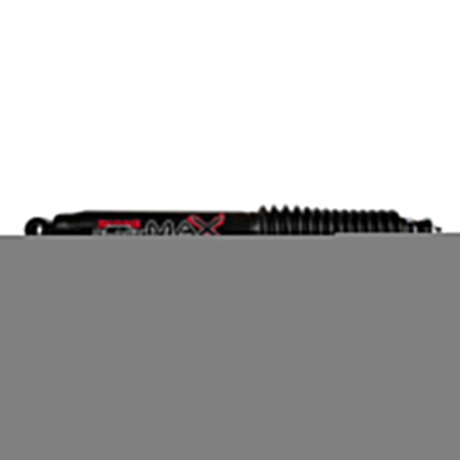 Black MAX Shock Absorber w/Black Boot 24.79 Inch Extended 14.56 Inch Collapsed 07-18 Wrangler JK Skyjacker