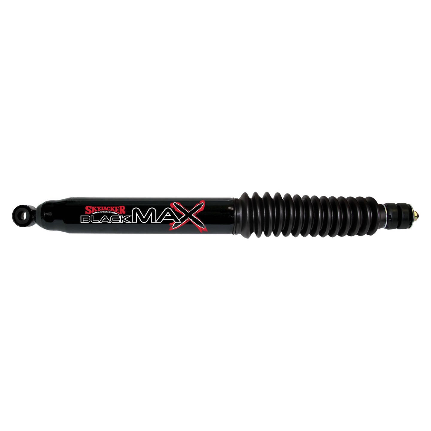 Black MAX Shock Absorber 01-06 Chevy Truck/SUV w/Black Boot 22.25 Inch Extended 13.47 Inch Collapsed Skyjacker