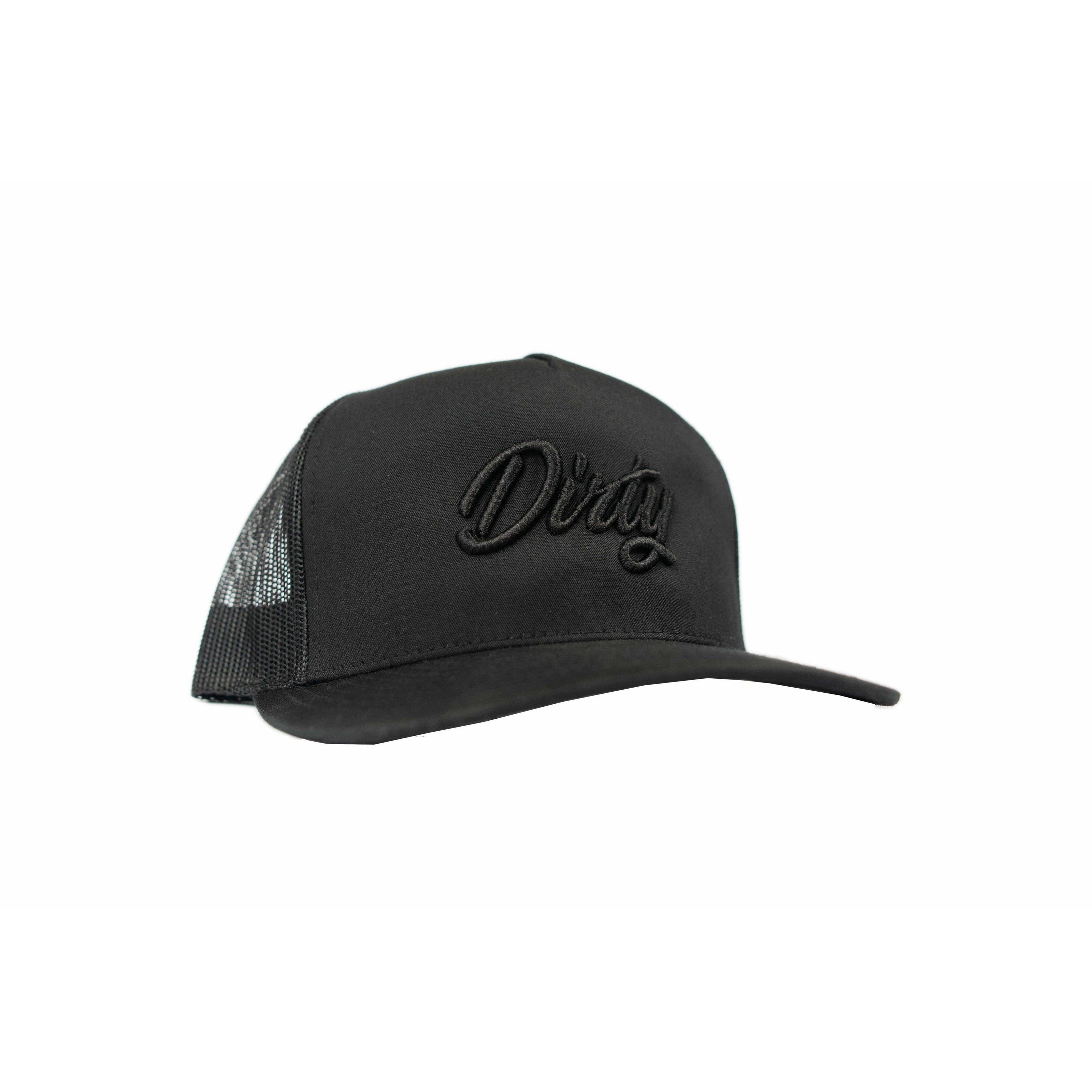 Black Edition Dirty Snapback Hat