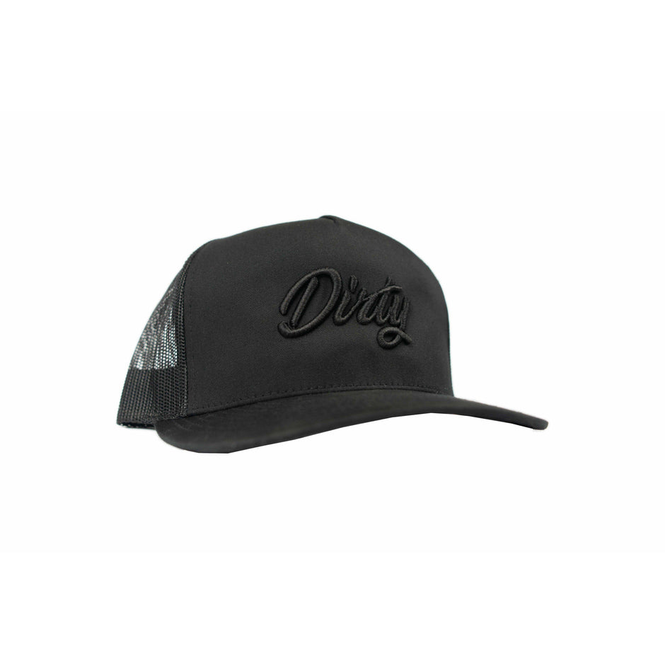 Black Edition Dirty Snapback Hat