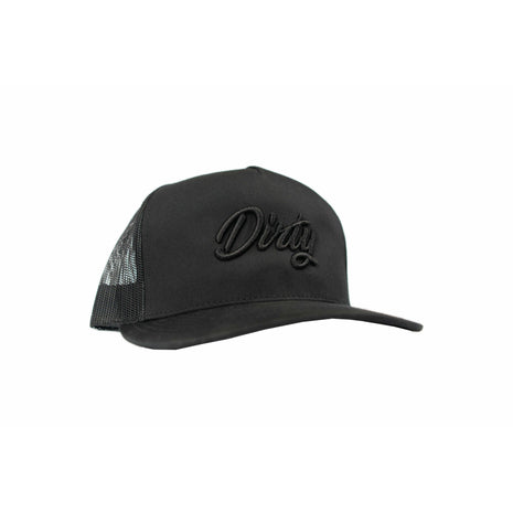 Black Edition Dirty Snapback Hat