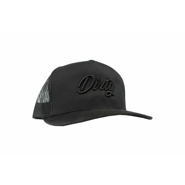 Black Edition Dirty Snapback Hat