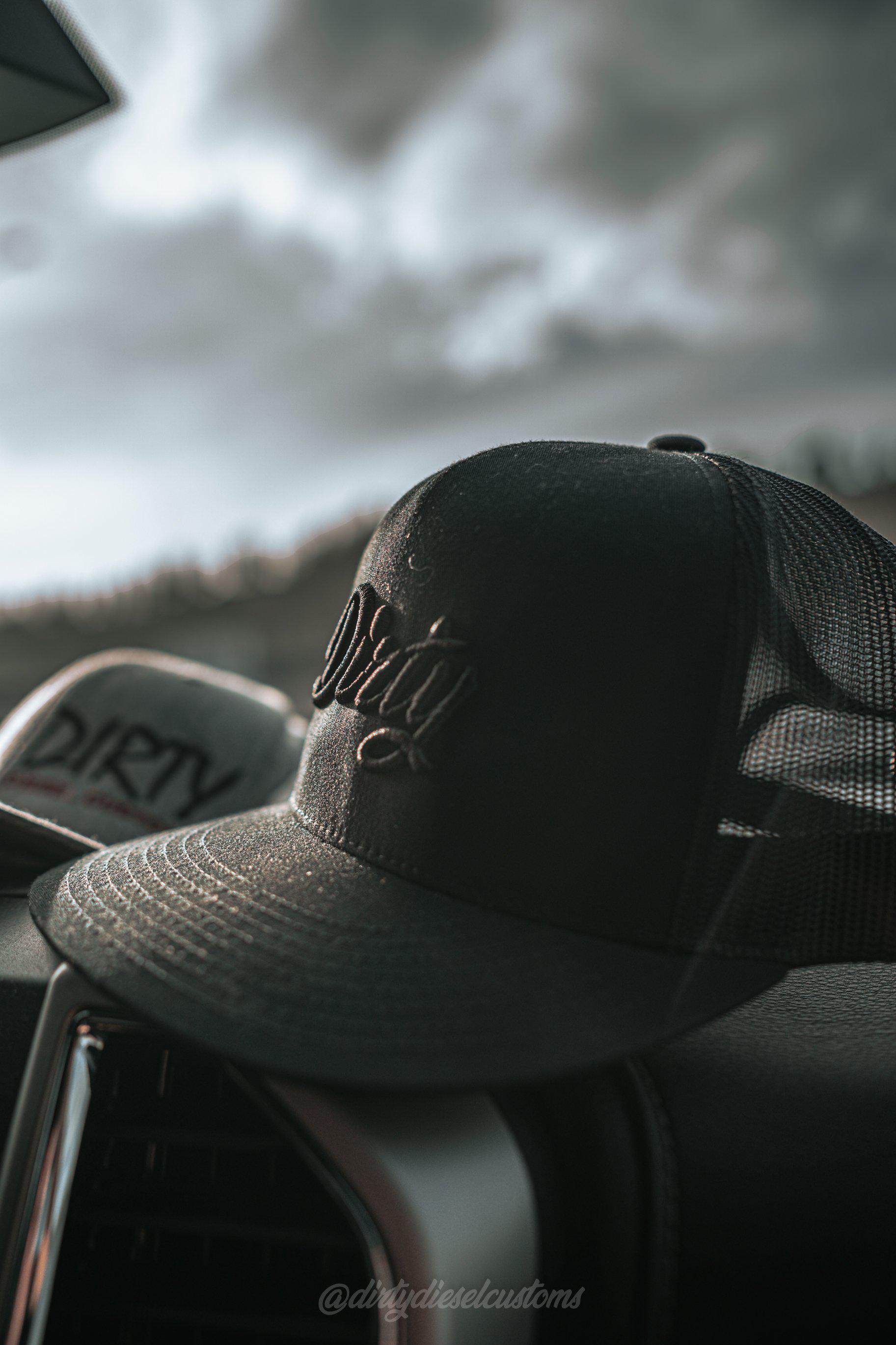 Black Edition Dirty Snapback Hat