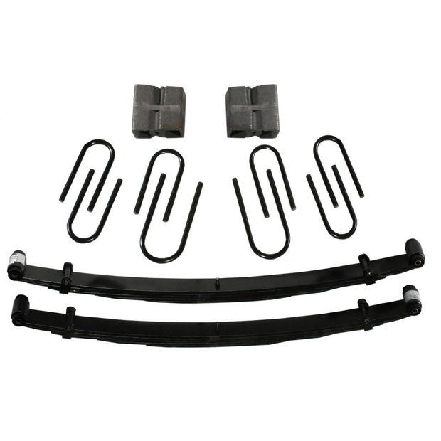 Chevy/GMC Lift Kit 2.5 Inch Lift 73-87 Pickup/Suburban Includes Front Leaf Springs Front/Rear U Bolt Kits Bushing Kit Rear Block Skyjacker
