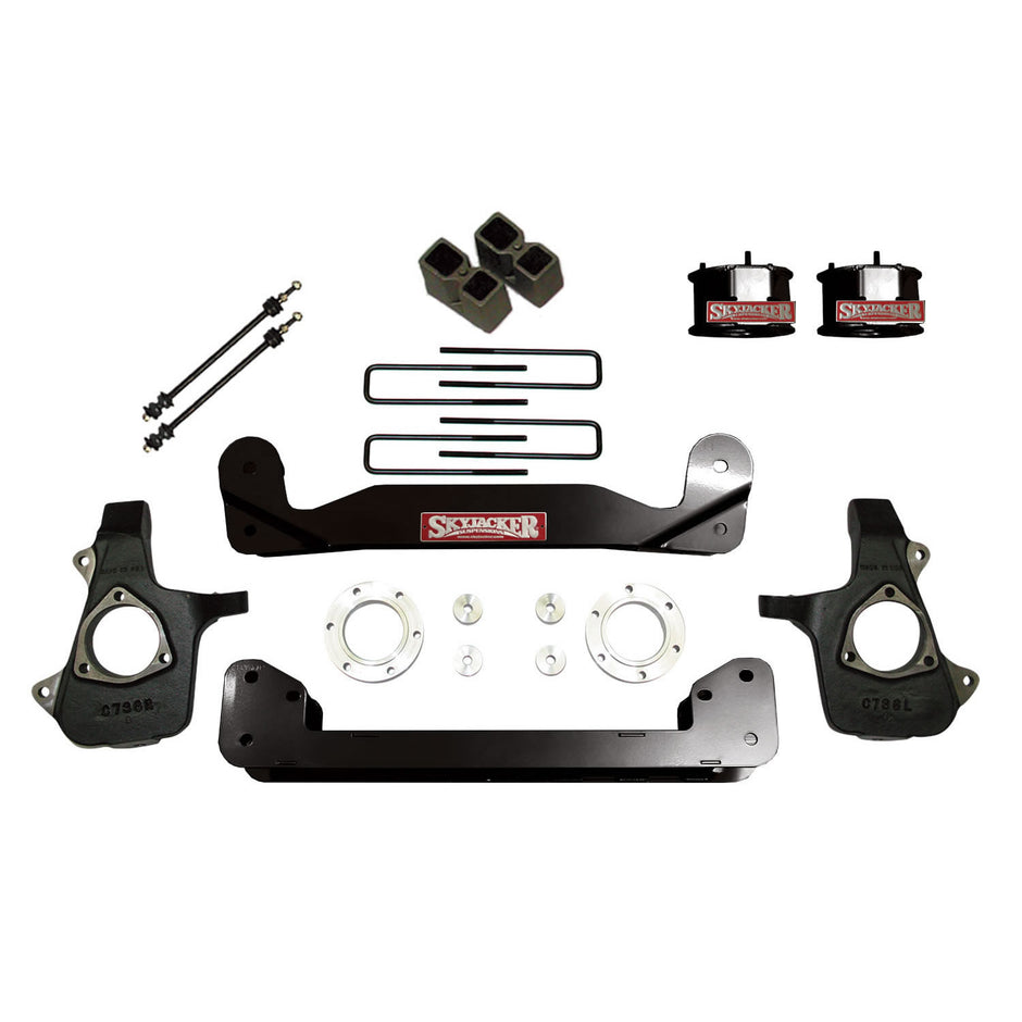 Suspension Lift Kit 14-18 Chevy Silverado 1500 4" Lift Skyjacker (C14460APK)