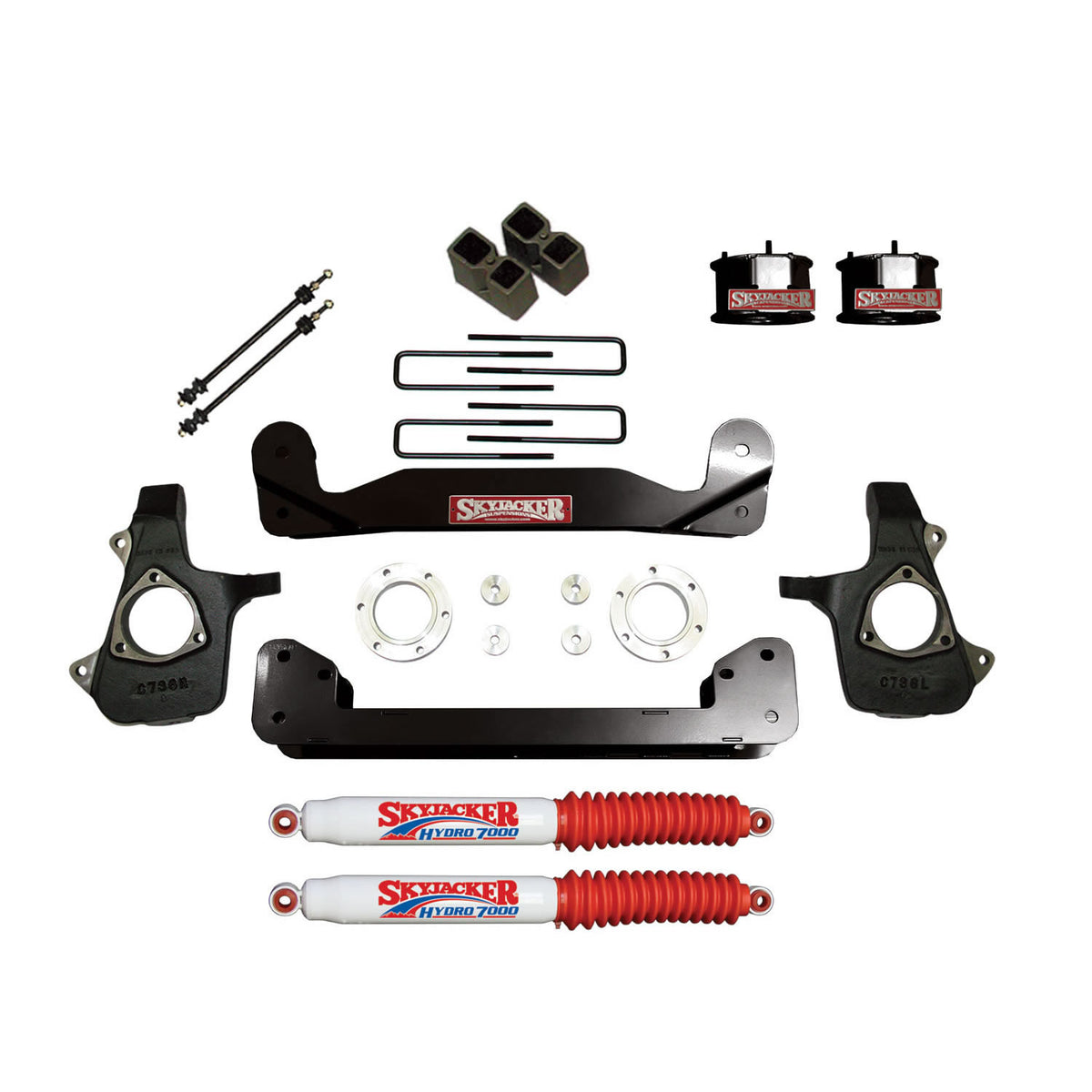 Suspension Lift Kit 14-16 Chevy Silverado 1500 4