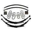 Lift Kit 8 Inch Lift 75-86 K5 Blazer Includes Front Leaf Springs Front/Rear U Bolt Kits Bushing Kit Rear Blocks Brake Line Brackets Rear Add-A-Leafs Skyjacker