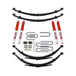 Suspension Lift Kit w/Shock Nitro Shocks 4 Inch Lift Incl. Front/Rear Leaf Springs Front/Rear U Bolt Kits Bushing Kit Skyjacker
