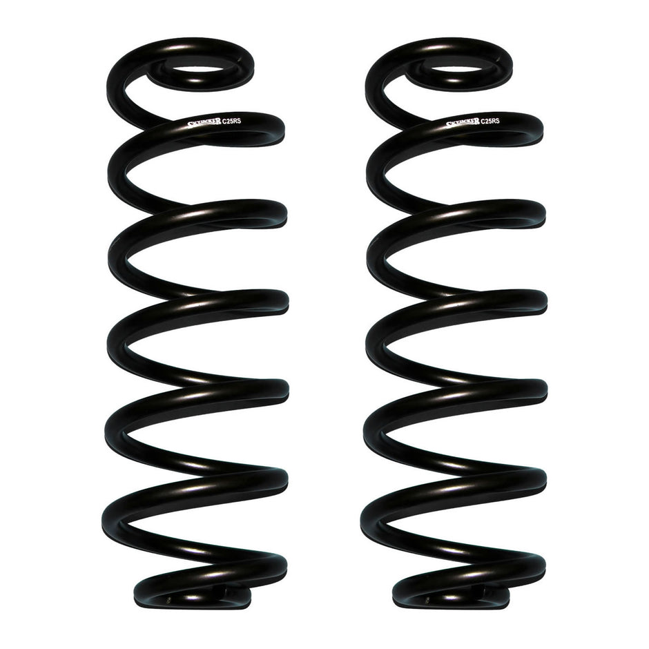 Softride Coil Spring Set Of 2 Rear w/2.5 Inch Lift Black 02-05 Suburban/Yukon XL 2500 02-05 Suburban/Yukon XL 1500 Skyjacker