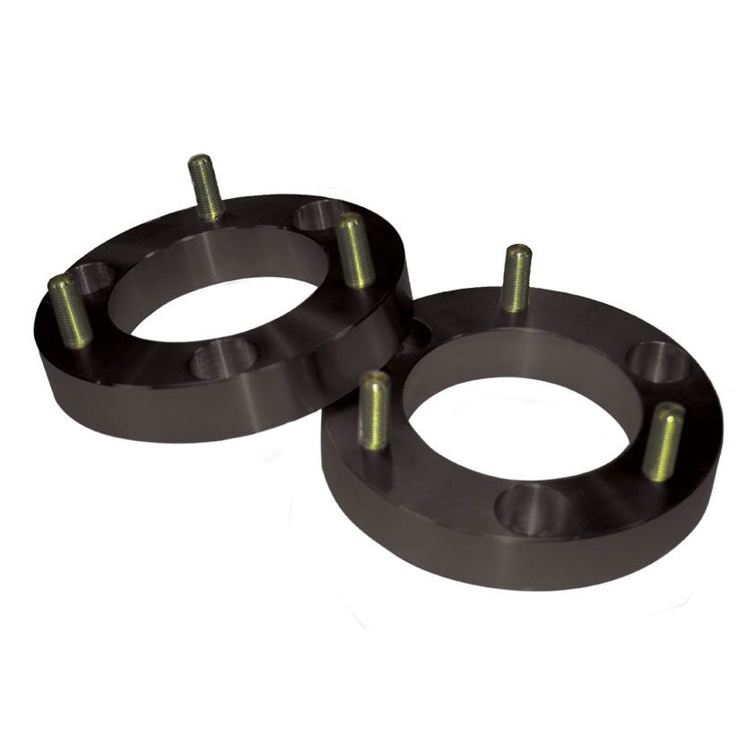 Aluminum Spacer Leveling Kit Tahoe/Yukon/Avalanche Front 2 Inch Lift Installs Above Strut Assembly Install Time 2 Hours Skyjacker