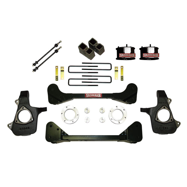 Lift Kit 4 Inch Lift 07-13 Chevrolet Tahoe 07-13 Chevrolet Avalanche 07-13 Suburban/Yukon XL 1500 07-13 Silverado /Sierra 1500 Skyjacker