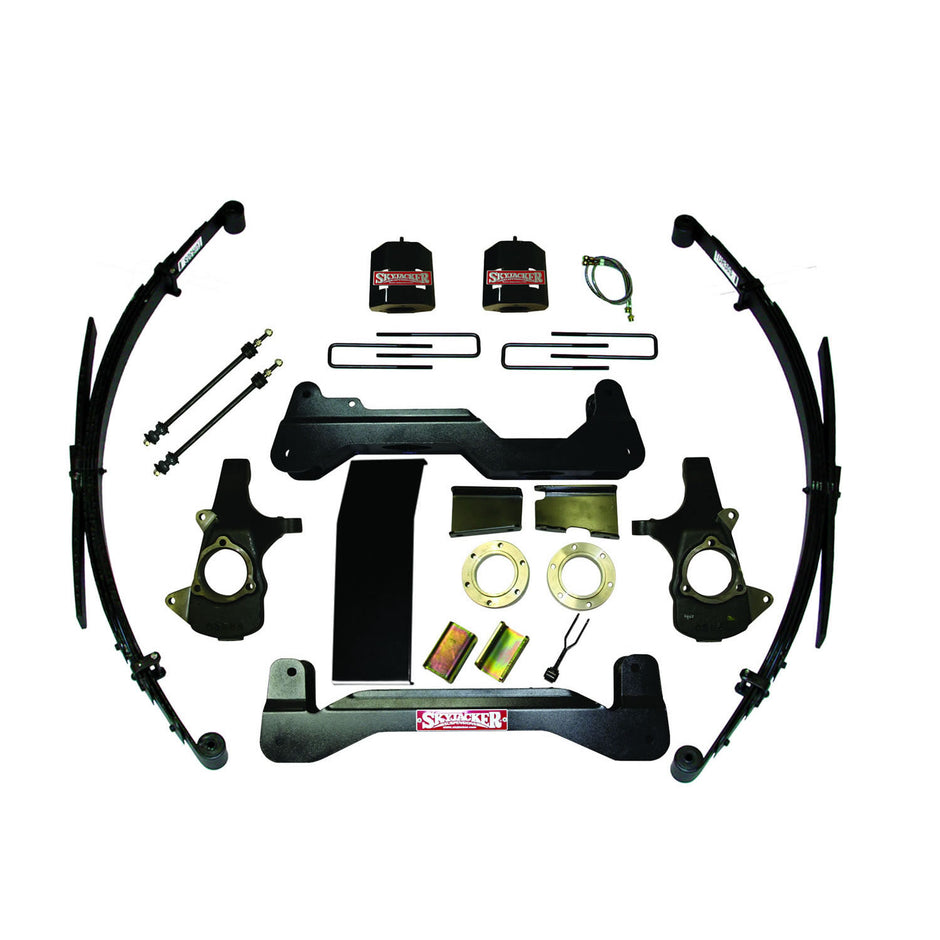 Lift Kit 6 Inch Lift 07-13 Silverado/Sierra 1500 Includes Front Struts Rear Springs Skyjacker