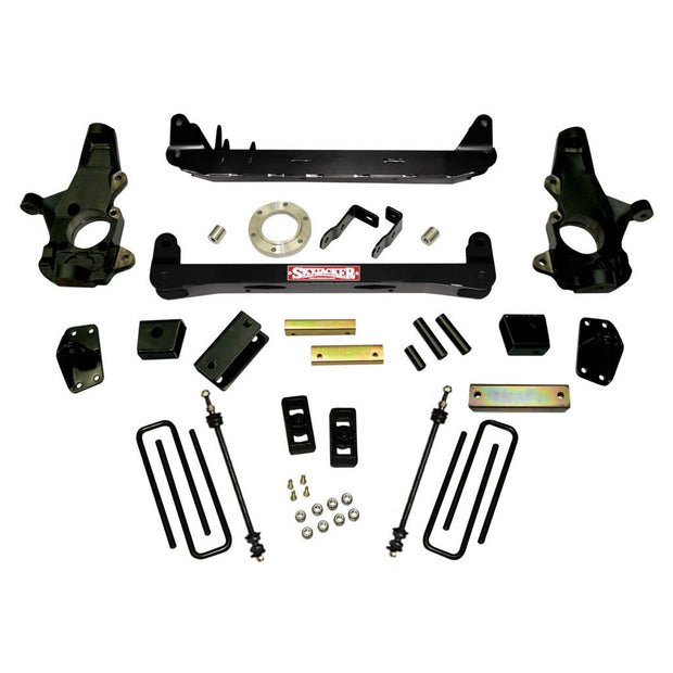 Lift Kit 3 Inch Lift 01-10 Silverado/Sierra 2500 HD/3500 HD Includes Block And U Bolt Kit Skyjacker