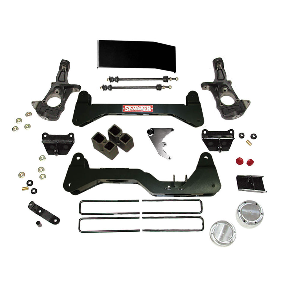 Lift Kit 6 Inch Lift 99-06 Silverado/Sierra 1500 Includes Rear Block And Add-A-Leafs No Skid Plate Skyjacker